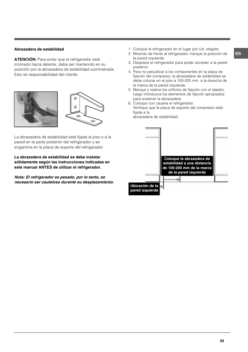 Indesit SAN400 I GB F D NL ES User Manual | Page 43 / 48