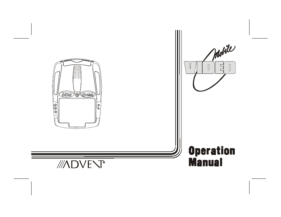 Audiovox ADV200B User Manual | 35 pages