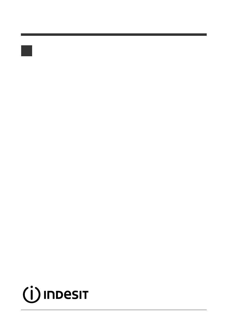 Indesit IDP127BD User Manual | 16 pages