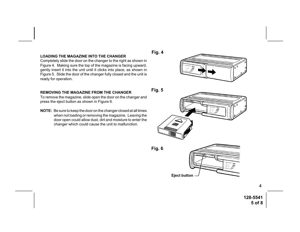 Audiovox SP-10CD User Manual | Page 5 / 8