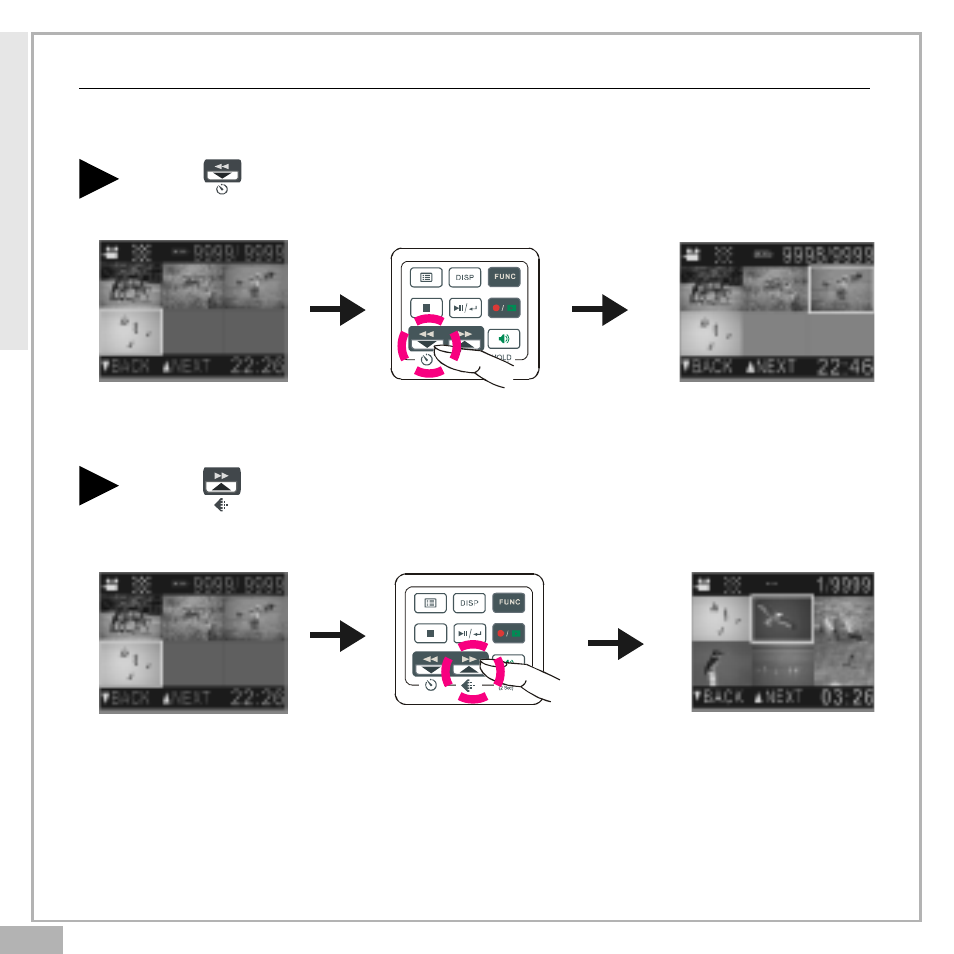 Advanced playback | Audiovox DC500 User Manual | Page 22 / 39