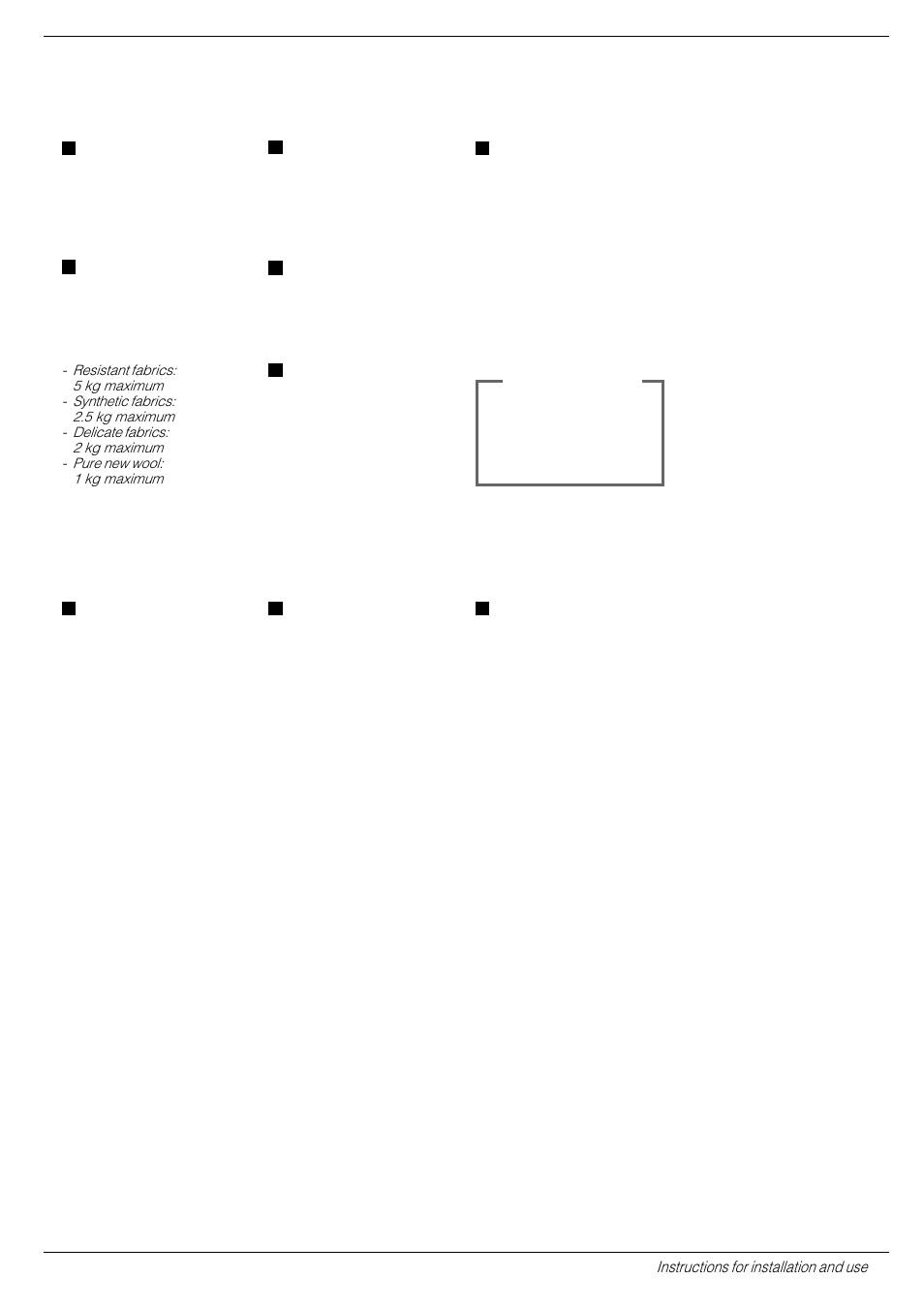 Useful tips, How to wash almost anything, Wool cycle | Indesit W123S User Manual | Page 7 / 16