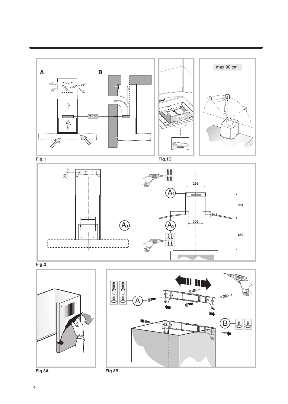 Ab a | Indesit H961FIXUK User Manual | Page 4 / 36