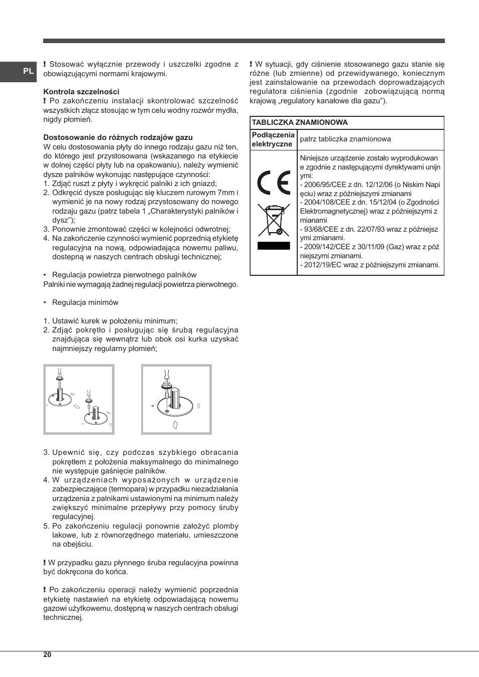 Indesit IPG-640-S-(BK)-(EE) User Manual | Page 20 / 52