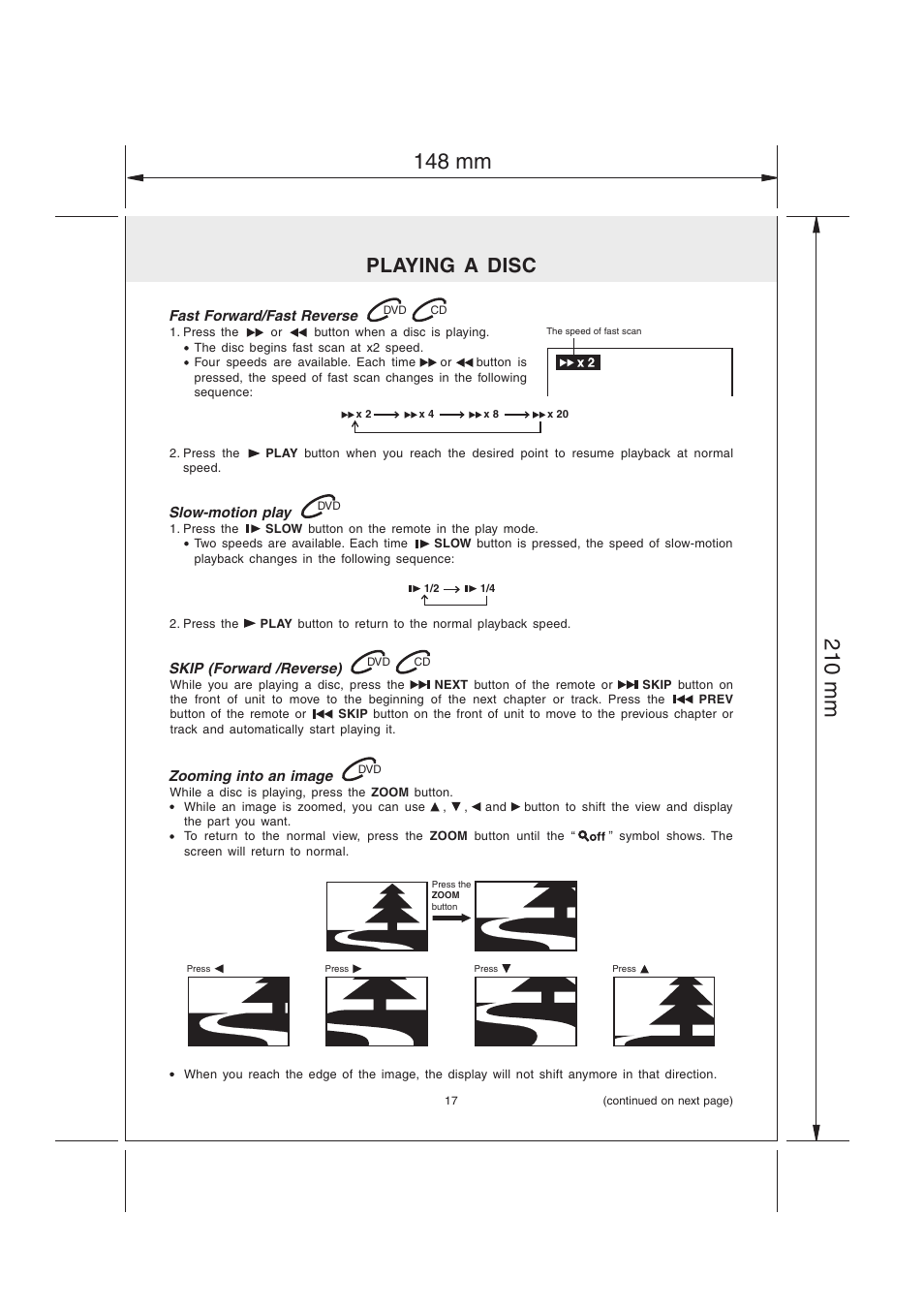 Playing a disc | Audiovox MVS6950 User Manual | Page 18 / 32