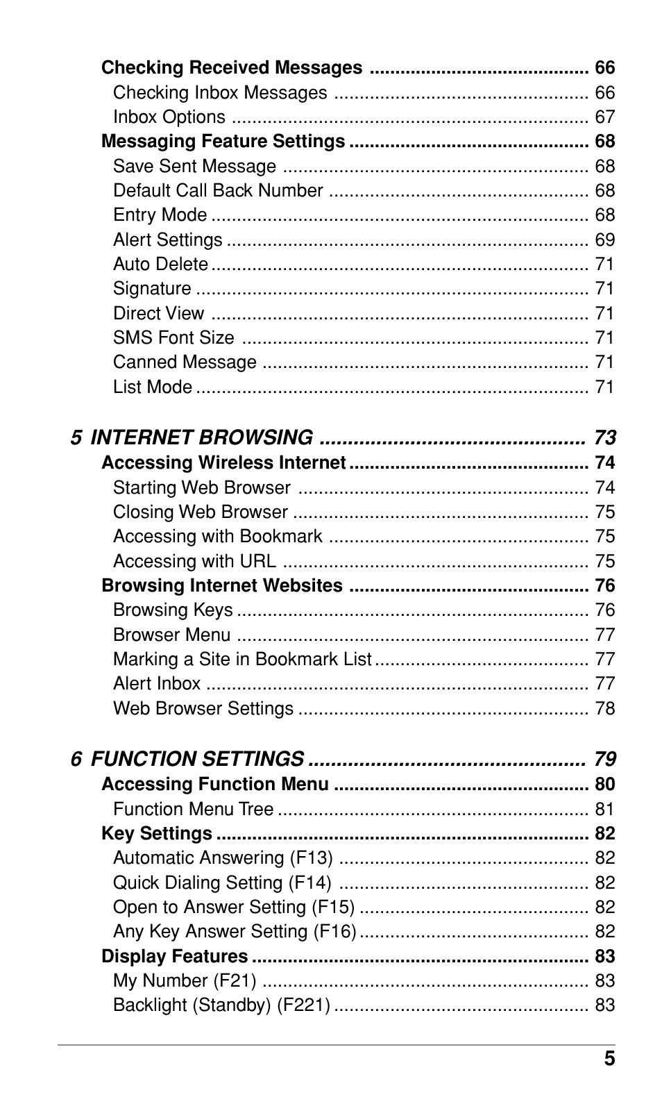 Audiovox CDM-9500 User Manual | Page 6 / 145