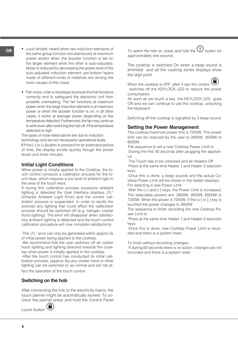 Indesit VIB-644-C-E User Manual | Page 6 / 84