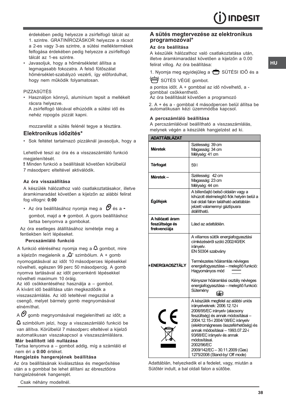 Indesit KN3T76SA(X)-U-S User Manual | Page 38 / 76