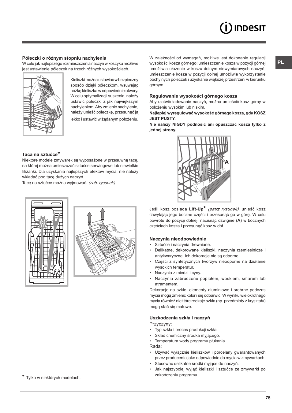 Indesit DFP-58T94-CA-NX-EU User Manual | Page 75 / 80