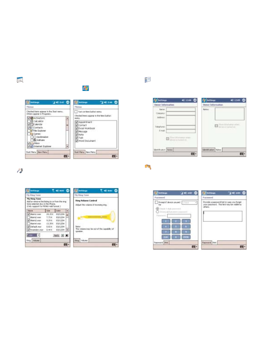 Audiovox PPC 4100 User Manual | Page 71 / 156