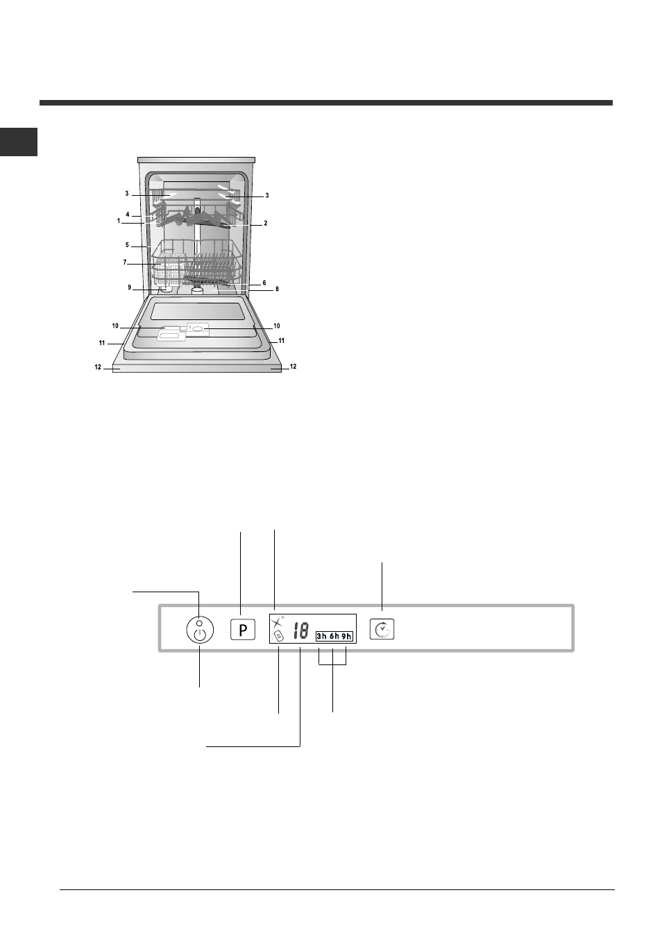 Descrizione dell’apparecchio | Indesit DIFP-36.R User Manual | Page 4 / 80