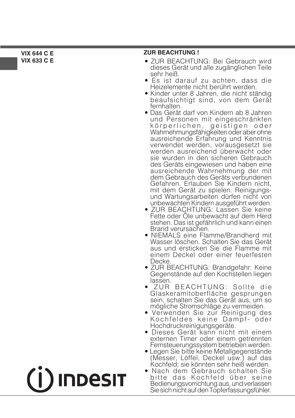 108908_de | Indesit VIX-644-C-E User Manual | Page 52 / 84