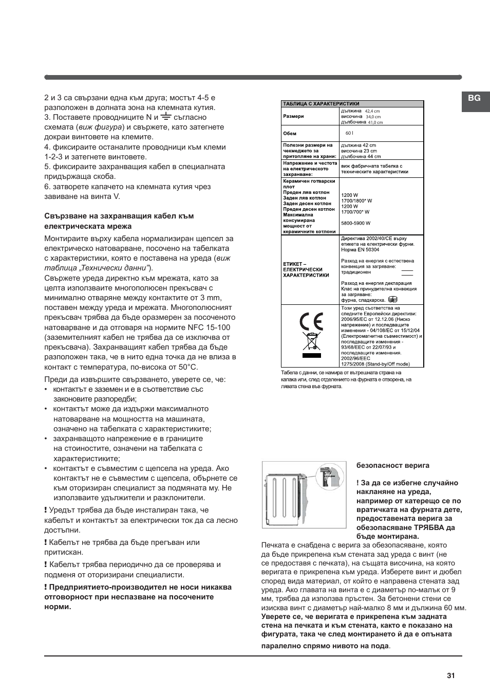 Indesit I5V7H6A(X)-EU User Manual | Page 31 / 76