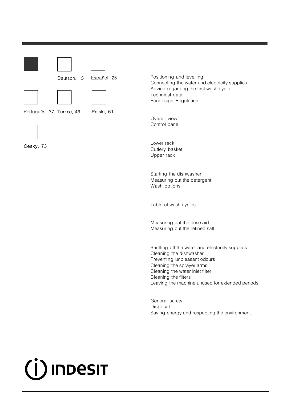 Indesit DFP-5731M-EU User Manual | 84 pages