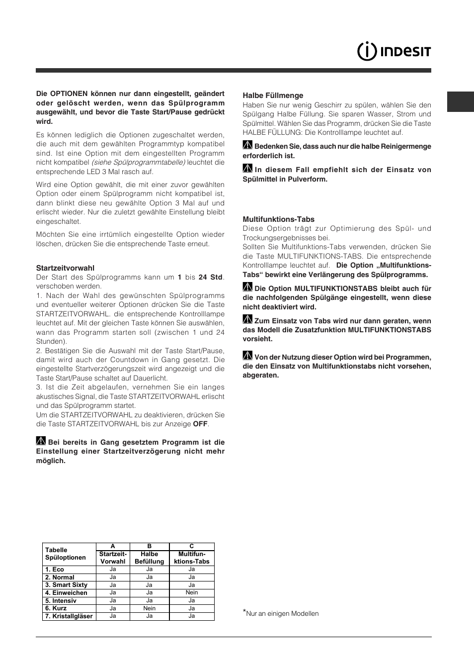 Indesit DFP-5731M-EU User Manual | Page 19 / 84