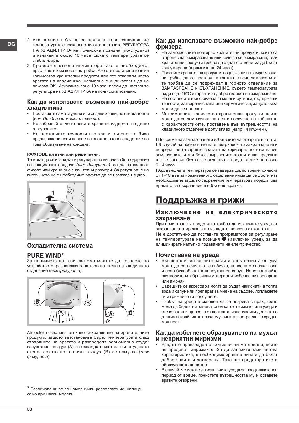 Indesit TIAA 10 X User Manual | Page 50 / 60