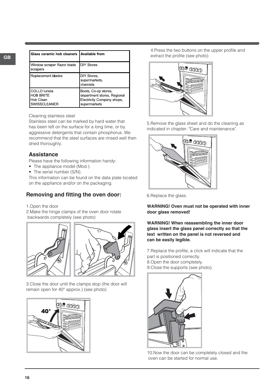 Indesit I5V62A(W)-EU User Manual | Page 16 / 60