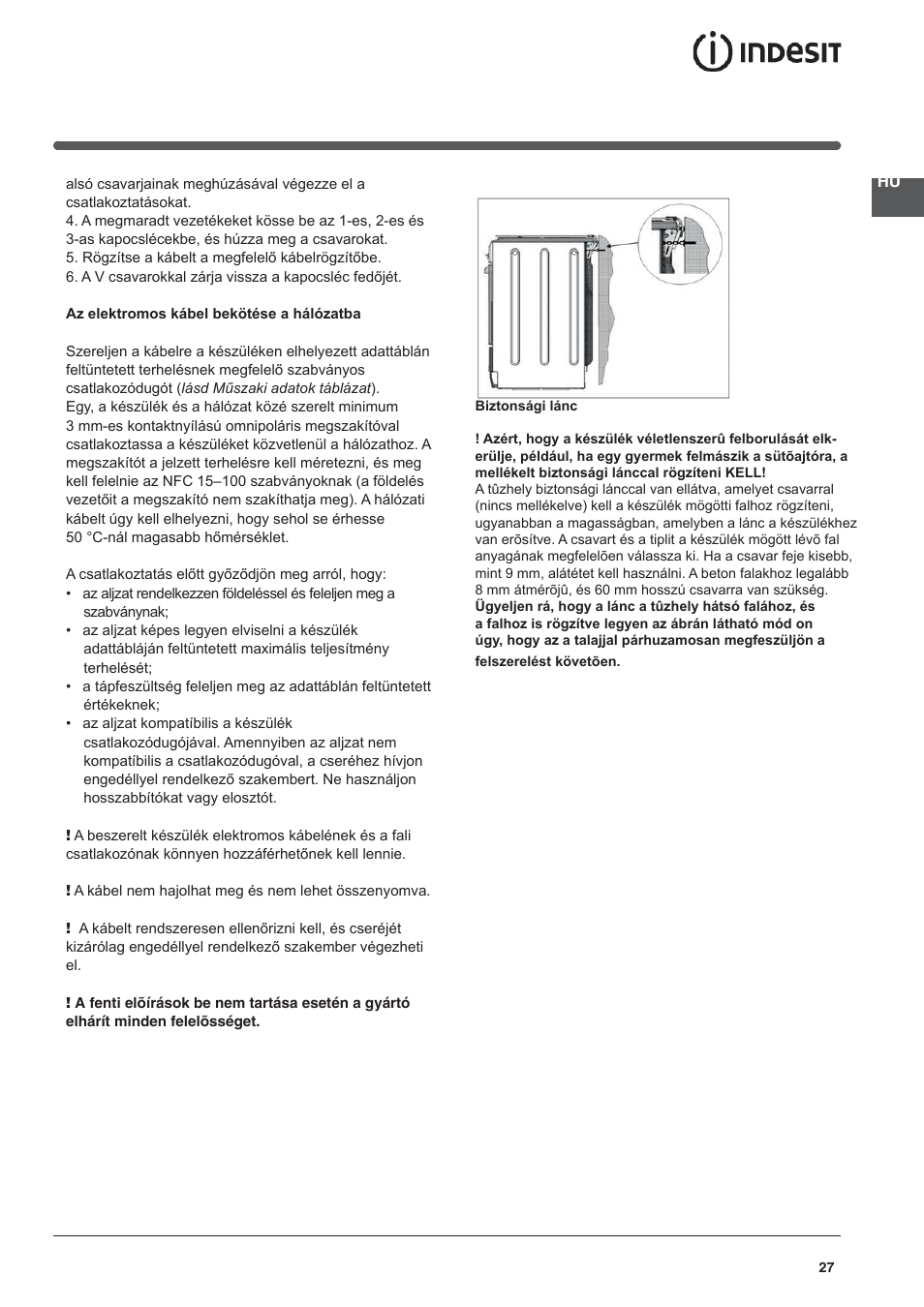 Indesit I5V62A(W)-EU User Manual | Page 27 / 60