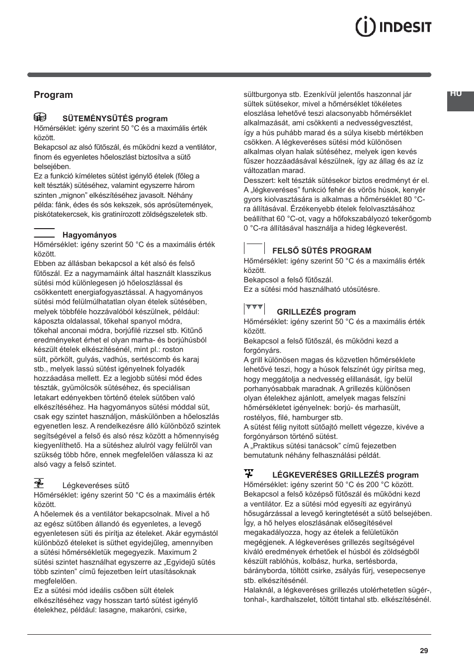 Indesit I5V62A(W)-EU User Manual | Page 29 / 60