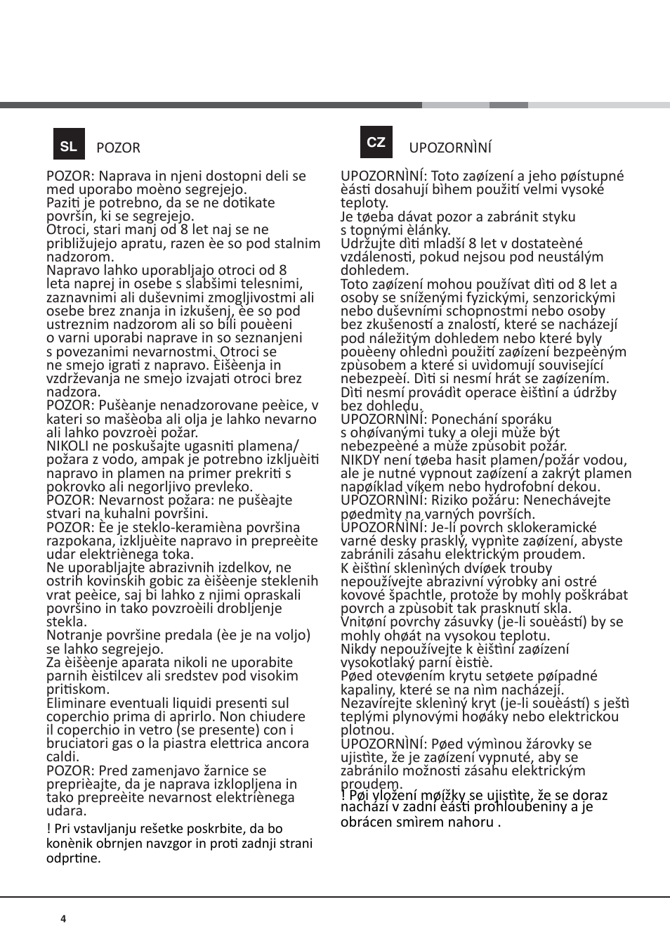 Indesit I5V62A(W)-EU User Manual | Page 4 / 60
