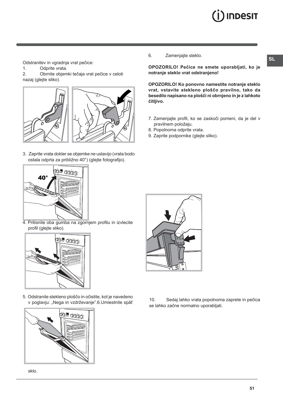 Indesit I5V62A(W)-EU User Manual | Page 51 / 60