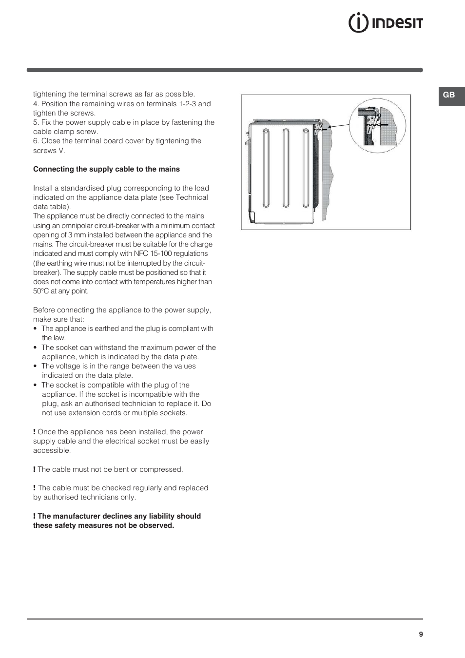 Indesit I5V62A(W)-EU User Manual | Page 9 / 60