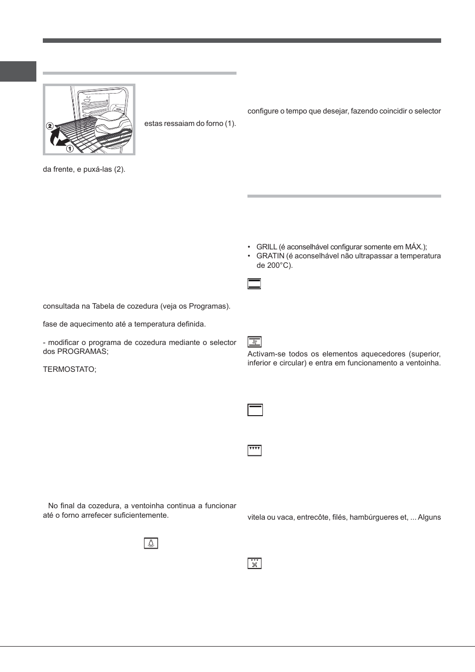 Início e utilização, Programas | Indesit FIMB-51K.A-IX-(PL) User Manual | Page 68 / 84