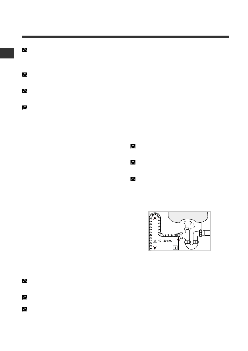 Installation, Positionierung und nivellierung, Wasser- und elektroanschlüsse | Indesit DFP-5841M-NX-EU User Manual | Page 14 / 84