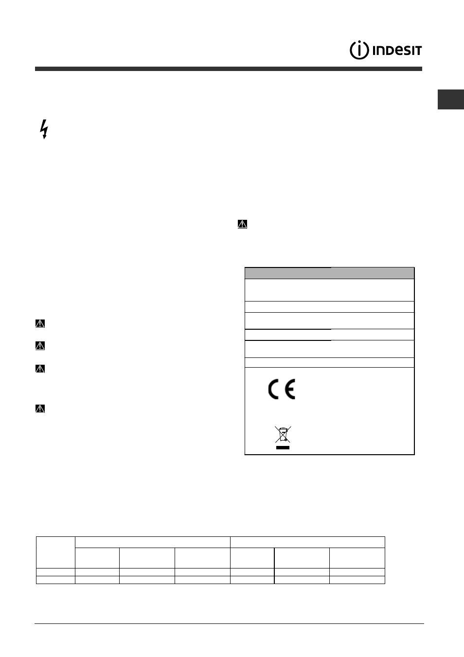 Hinweise zur ersten inbetriebnahme | Indesit DFP-5841M-NX-EU User Manual | Page 15 / 84