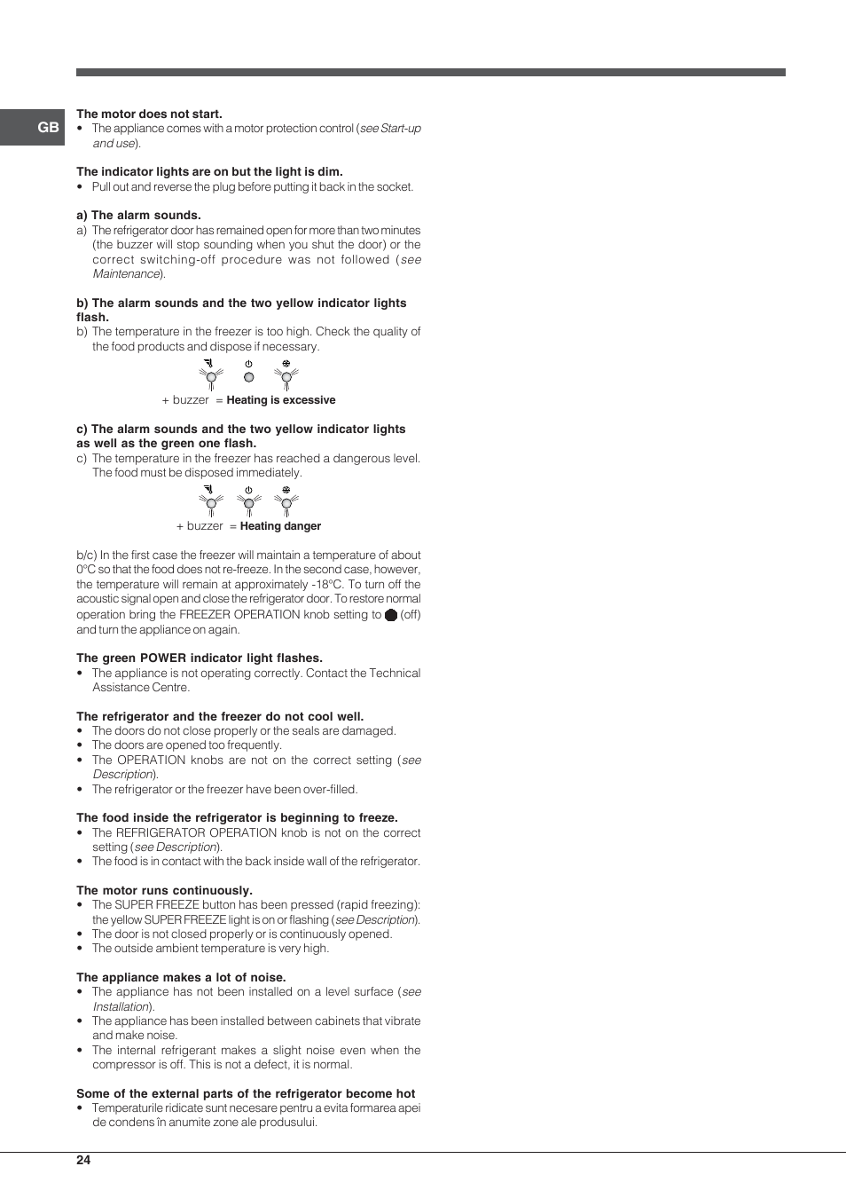 Indesit PBAA-33-F-X User Manual | Page 24 / 52