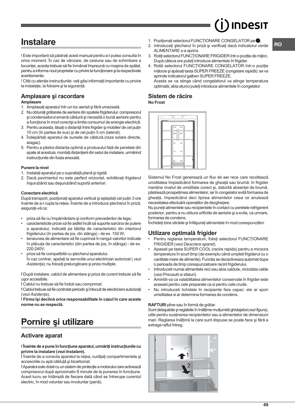 Indesit PBAA-33-F-X User Manual | Page 49 / 52