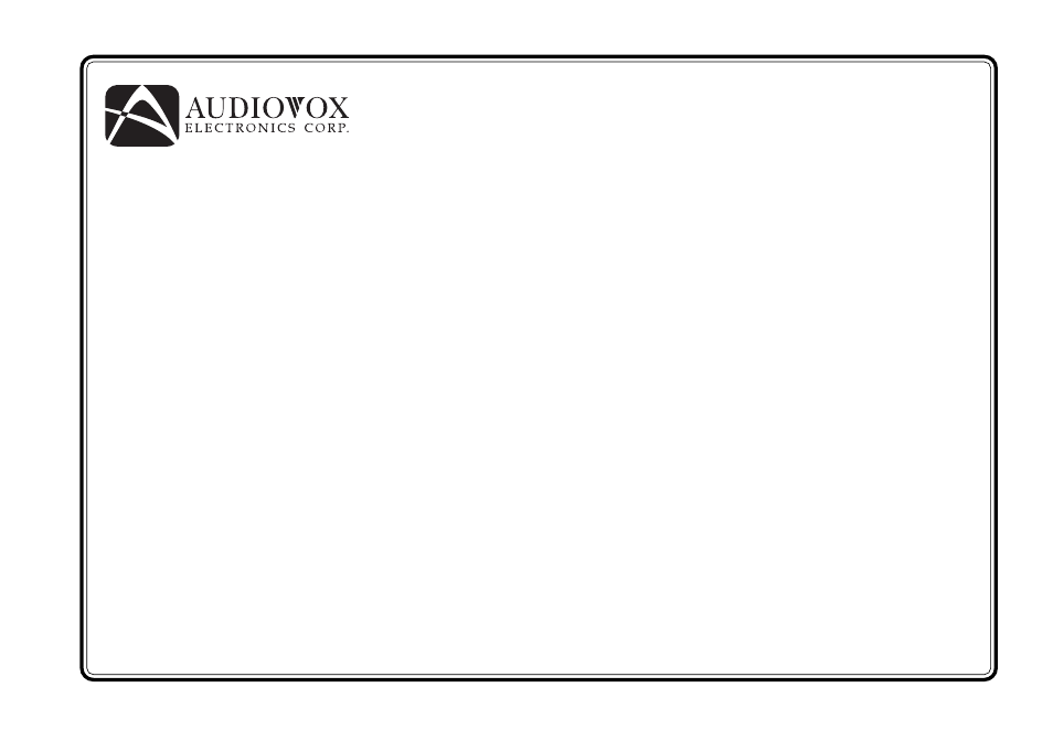 Applies to audiovox video products, 12 month limited warranty | Audiovox DVD1500 User Manual | Page 91 / 91