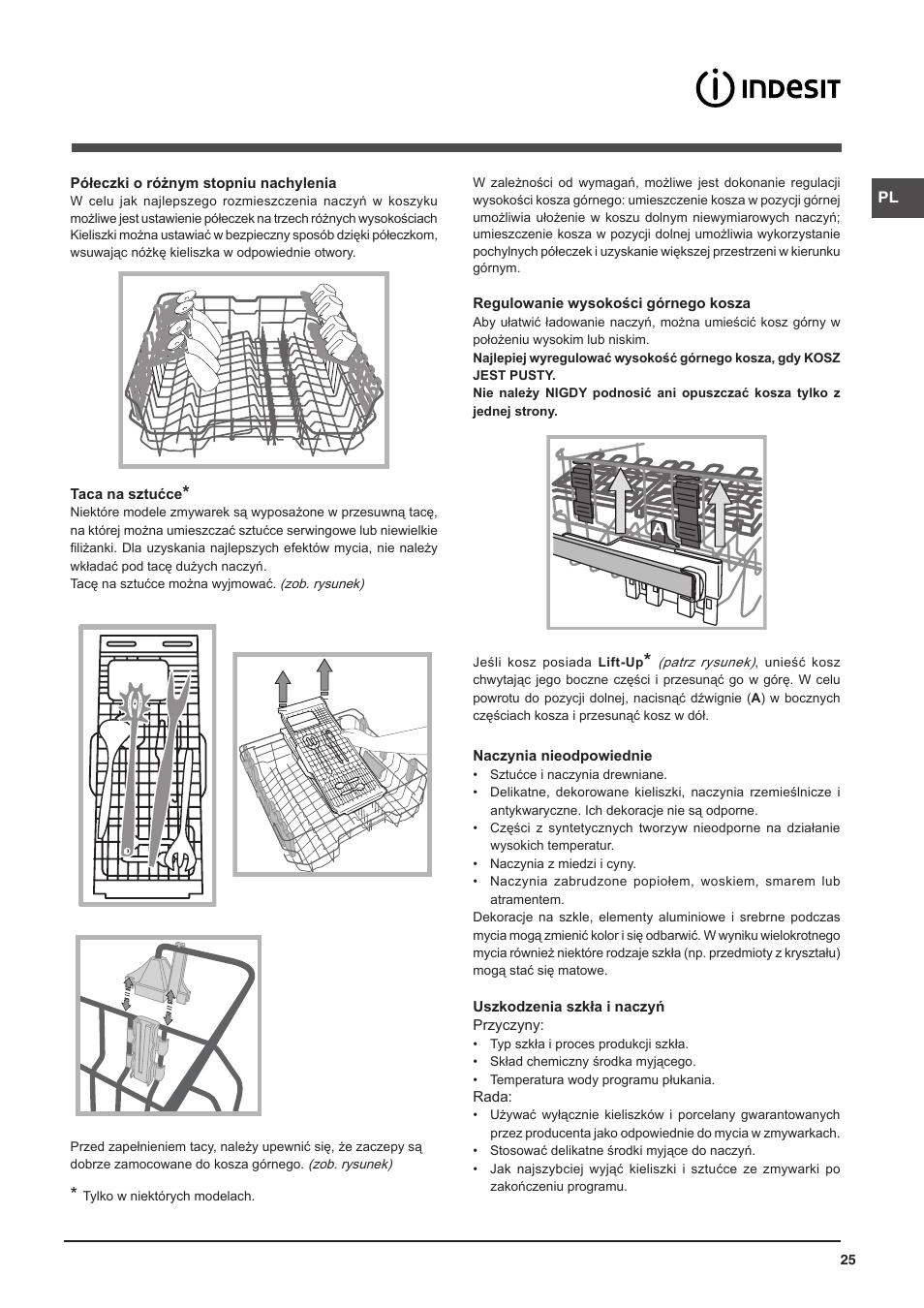Indesit DFP-58B1-NX-EU User Manual | Page 25 / 48