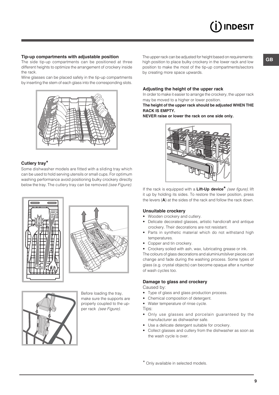 Indesit DFP-58B1-NX-EU User Manual | Page 9 / 48