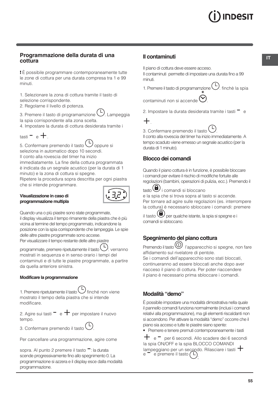 Indesit VIA 640 C User Manual | Page 55 / 84