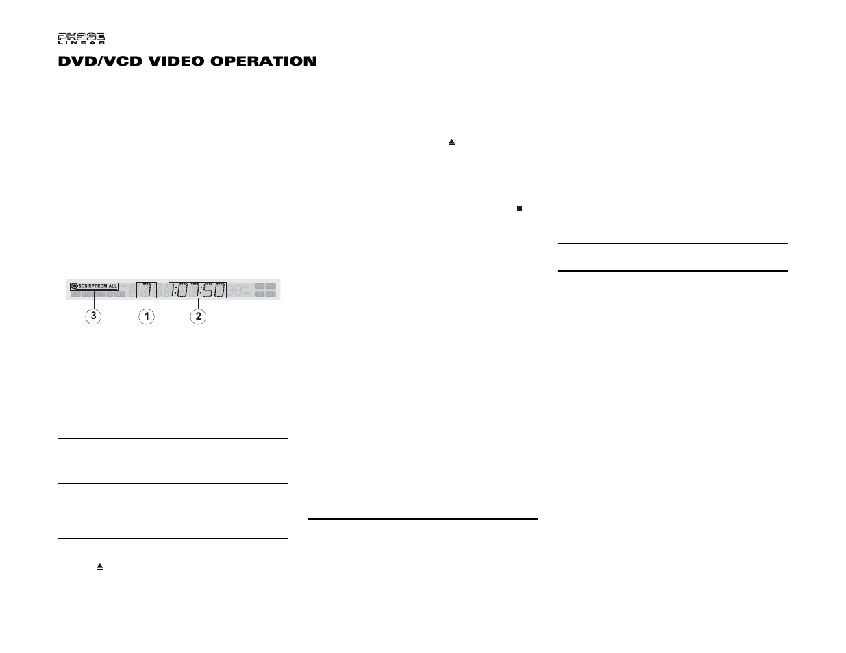 Dvd/vcd video operation | Audiovox Phase Linear UDV7 User Manual | Page 22 / 92