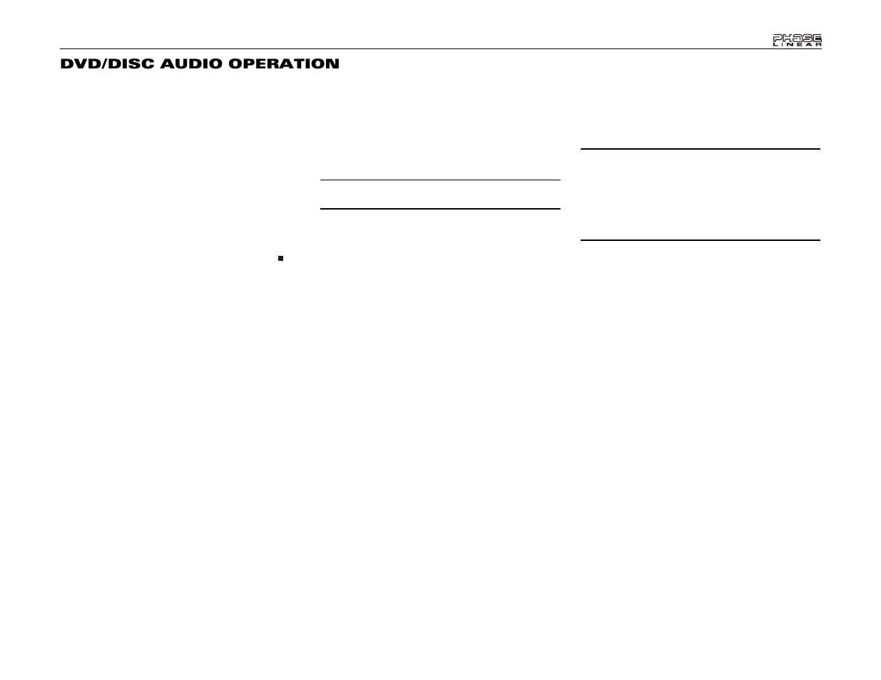 Dvd/disc audio operation | Audiovox Phase Linear UDV7 User Manual | Page 27 / 92