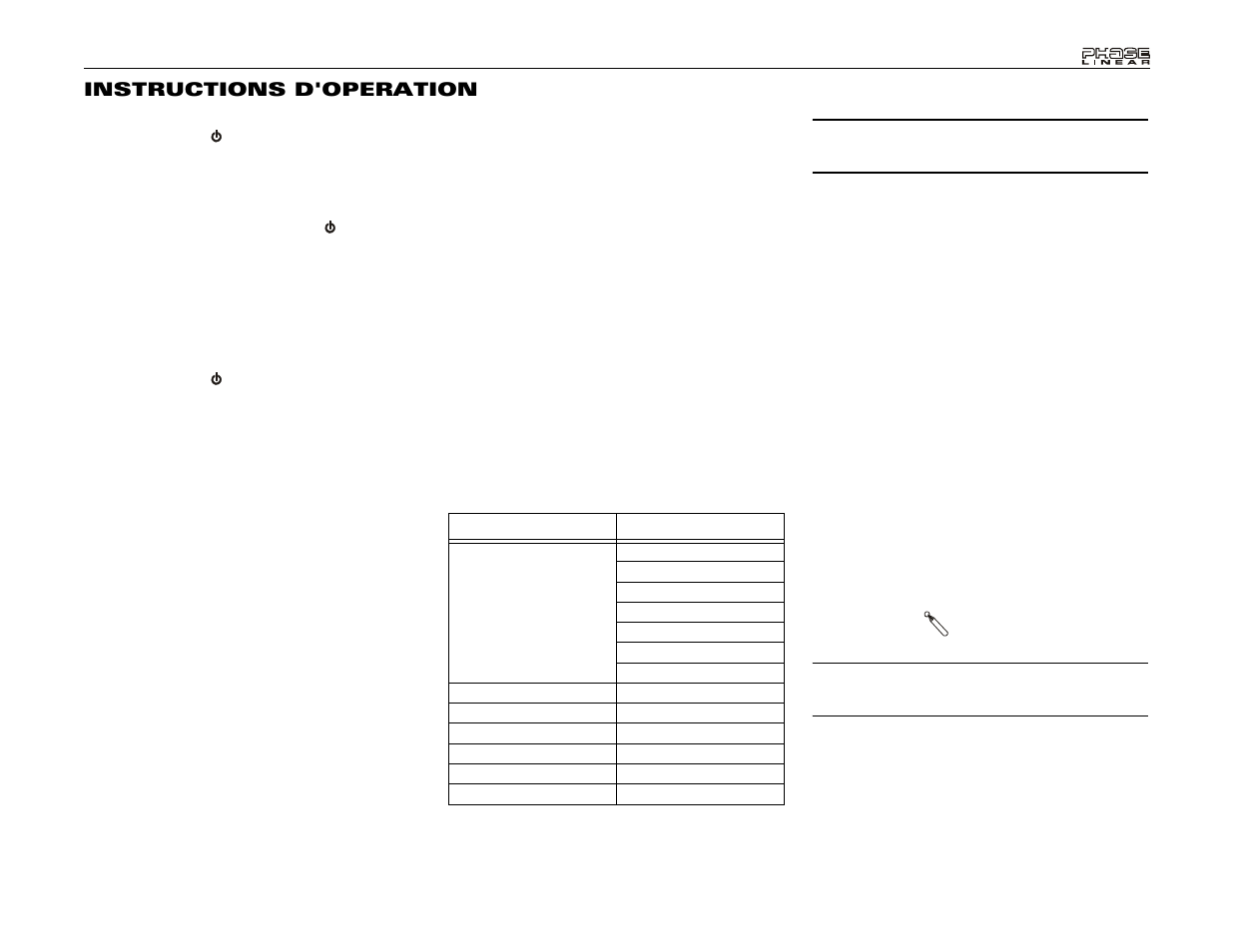 Instructions d'operation | Audiovox Phase Linear UDV7 User Manual | Page 75 / 92