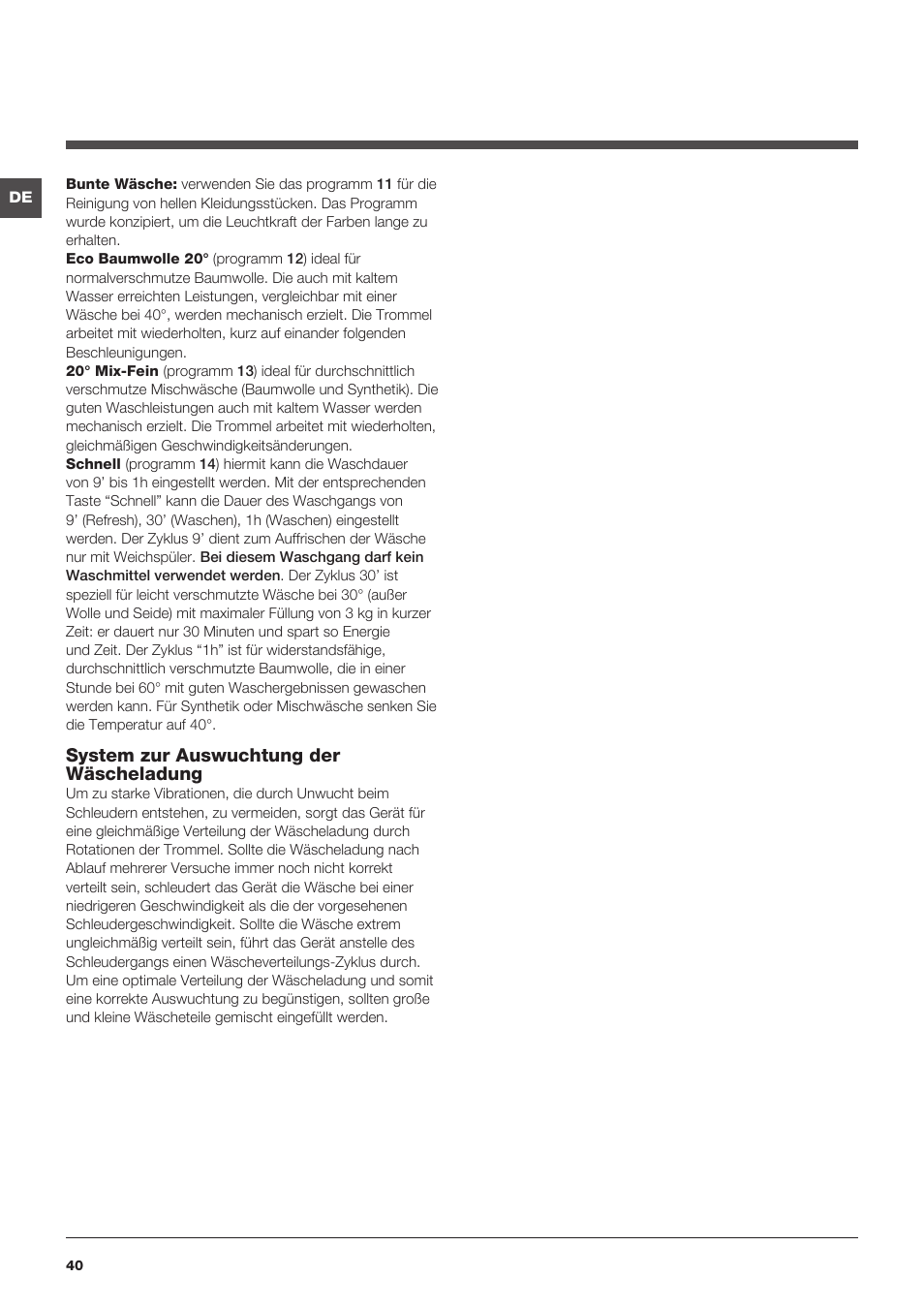 Indesit XWE-91483X-W-EU User Manual | Page 40 / 72