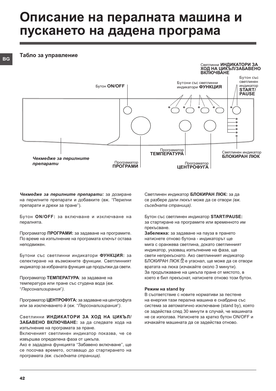 Indesit IWC-71283-C-ECO-EU User Manual | Page 42 / 84