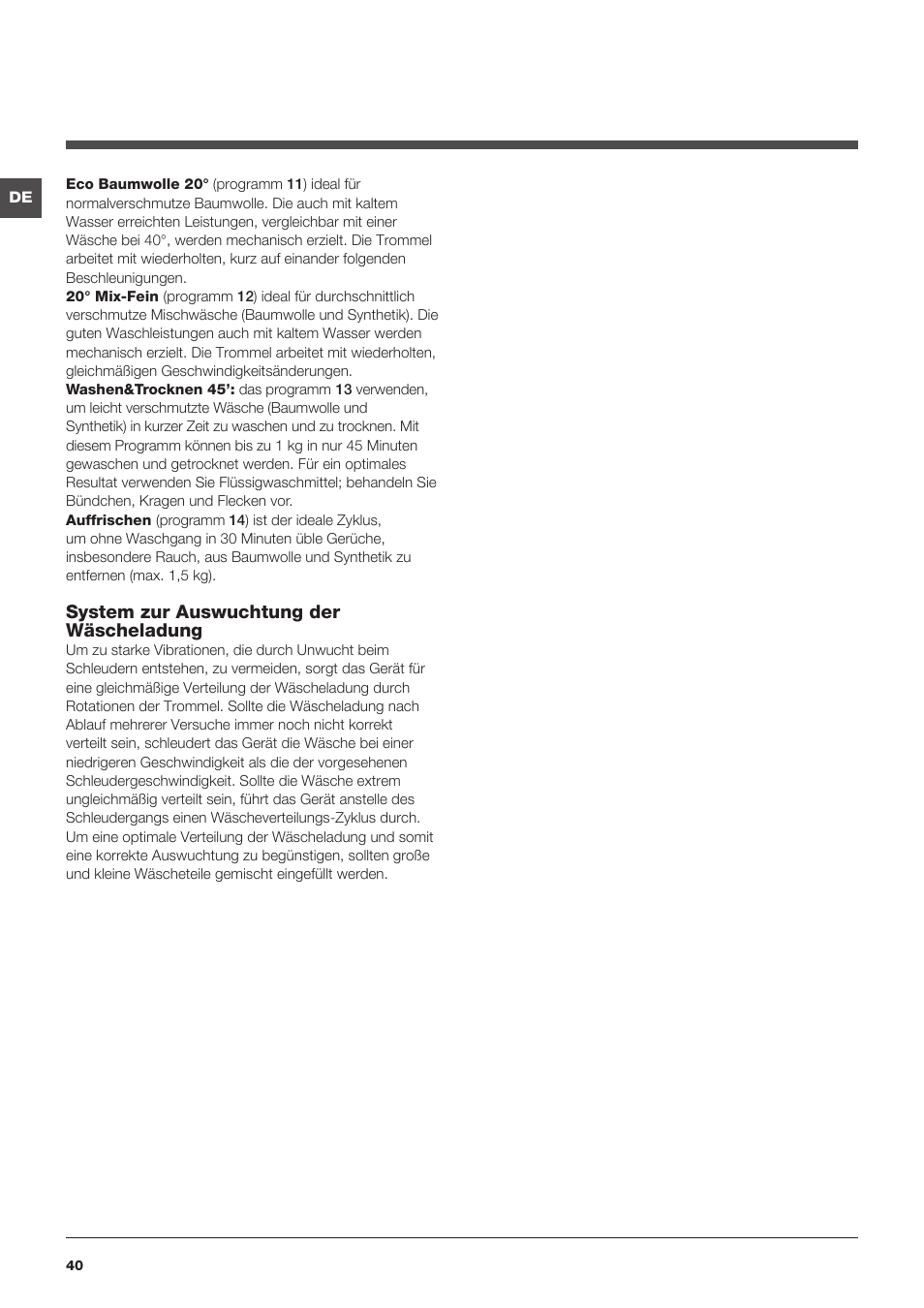 Indesit XWDE-861480X-W-EU User Manual | Page 40 / 84