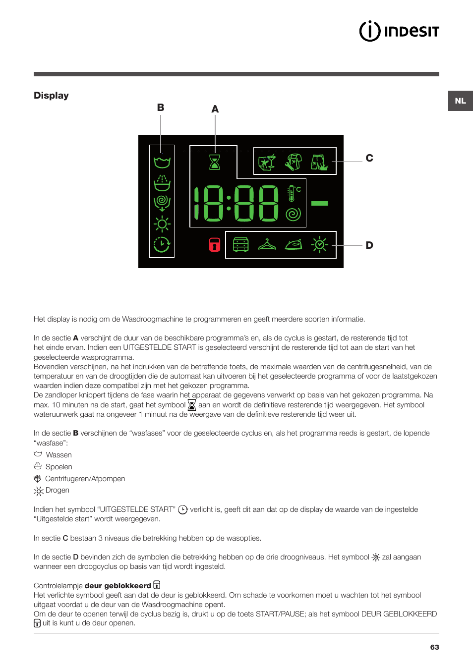 Bd a c | Indesit XWDE-861480X-W-EU User Manual | Page 63 / 84