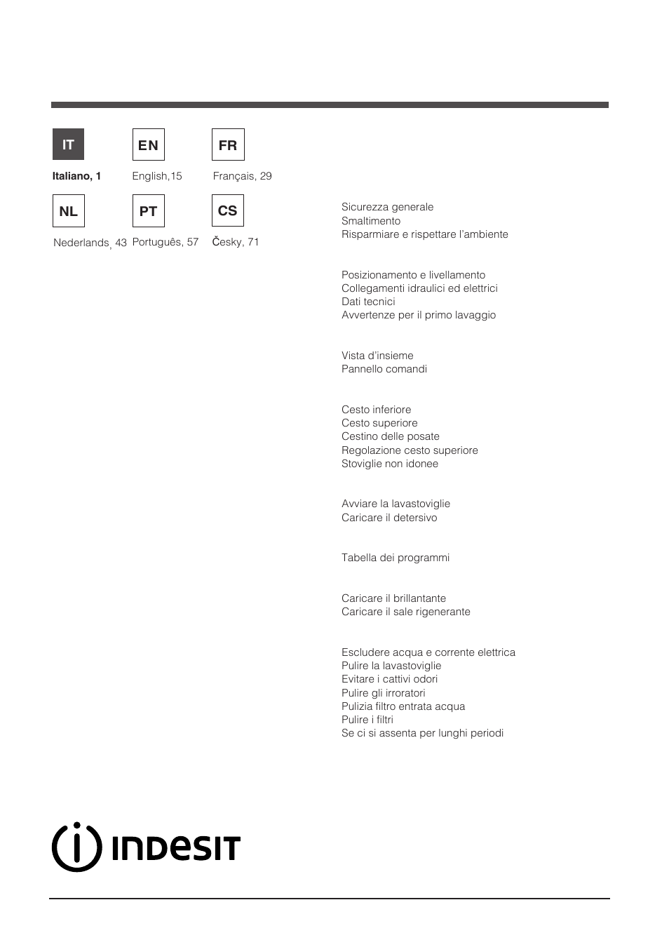 Indesit DPG-16B1-A-NX-EU User Manual | 84 pages