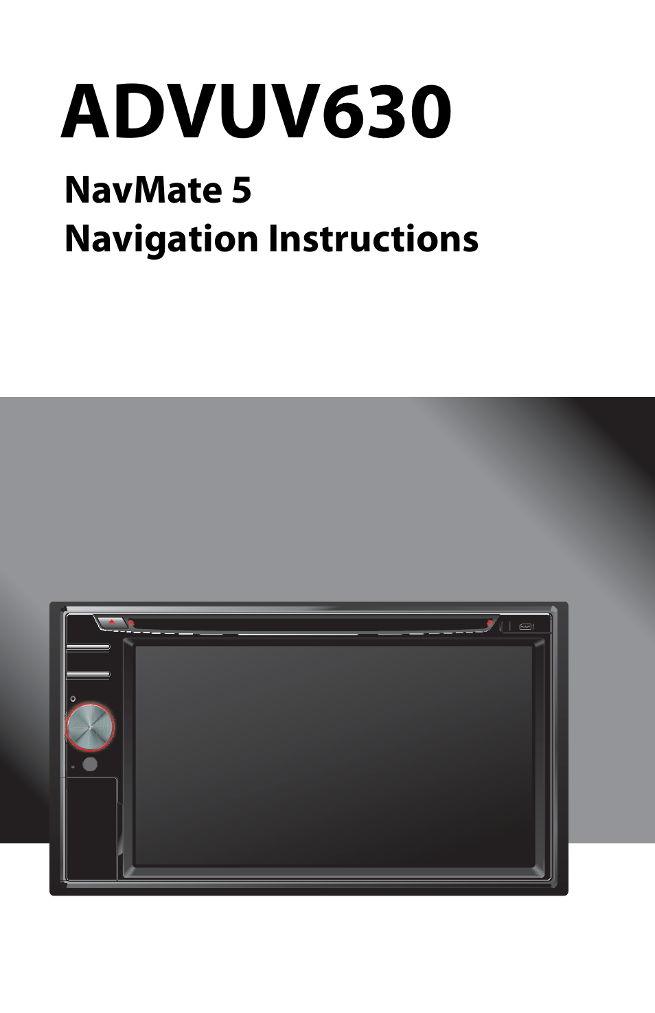 Audiovox ADVUV630 User Manual | 61 pages