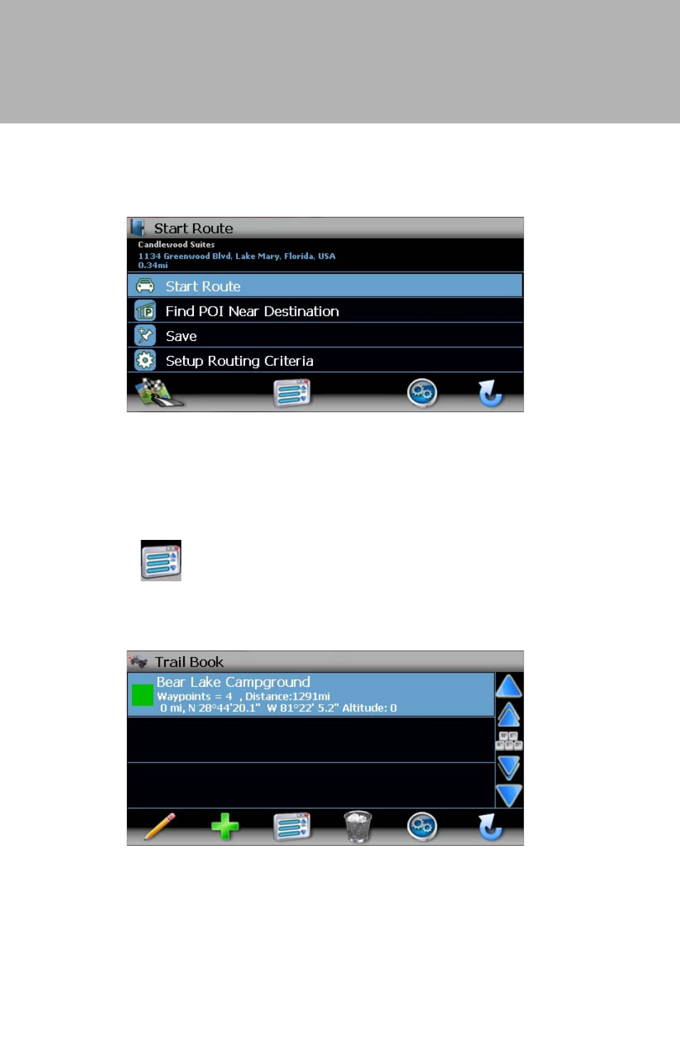 Horizon navmate 5 | Audiovox ADVUV630 User Manual | Page 24 / 61