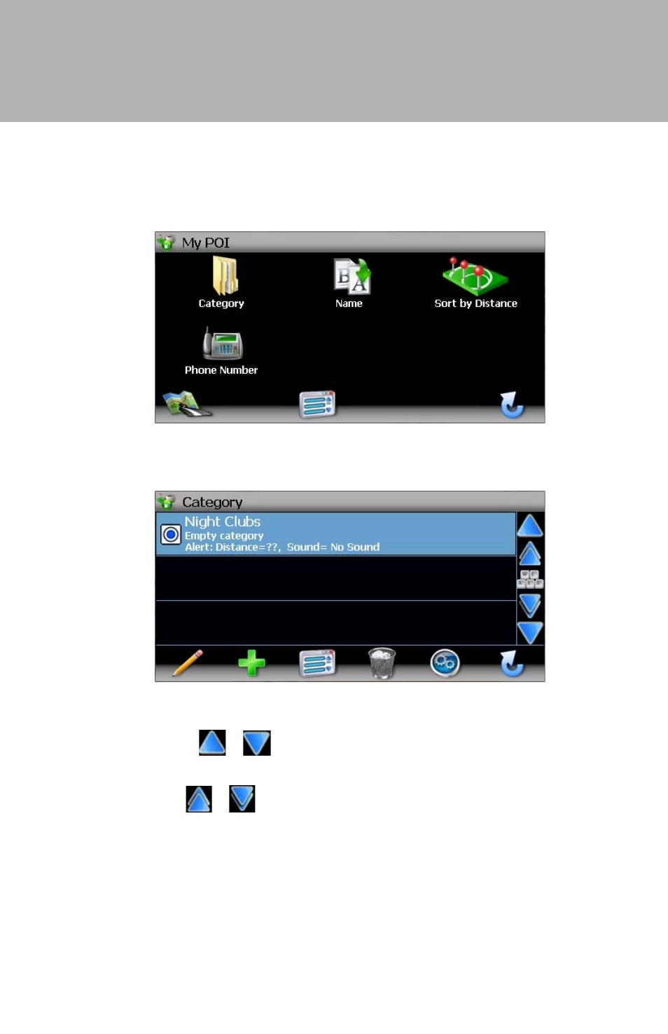 Horizon navmate 5 | Audiovox ADVUV630 User Manual | Page 33 / 61