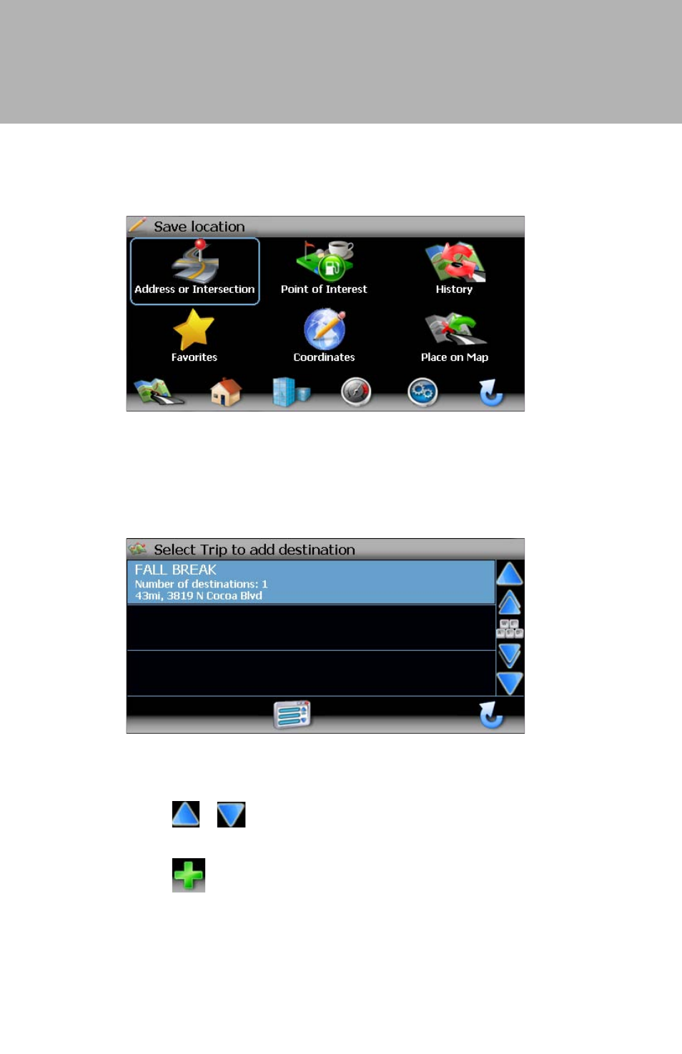 Horizon navmate 5 | Audiovox ADVUV630 User Manual | Page 44 / 61