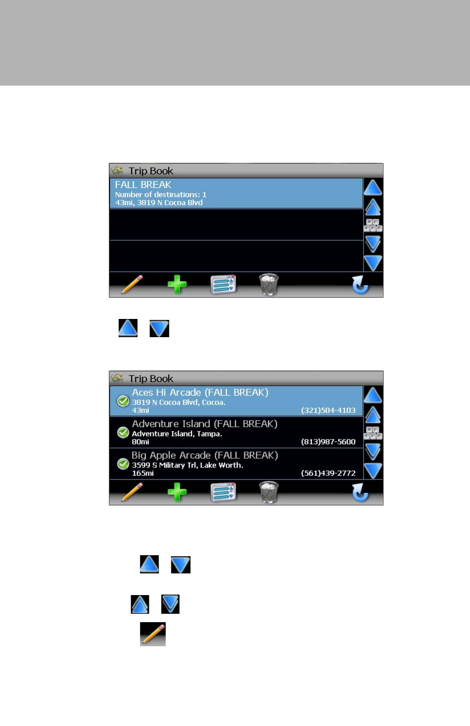 Horizon navmate 5 | Audiovox ADVUV630 User Manual | Page 45 / 61