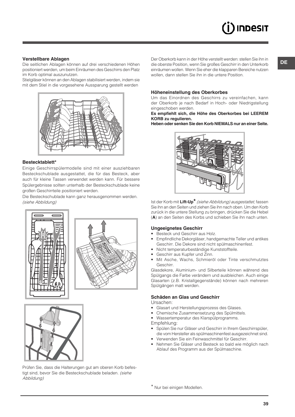 Indesit DFP-58T94-A-EU User Manual | Page 39 / 76