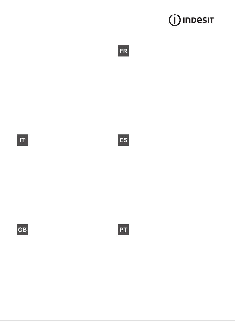 Indesit FIMS531J-K.A-IX-(EE) User Manual | 84 pages